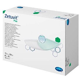 купить Повязка суперабсорбирующая Zetuvit Plus самоклеющаяся 15 х 20 см 10 шт