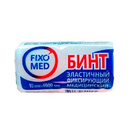 купить Бинт фиксирующий эластичный Fixomed БЭФМ 10см х 4м 60шт