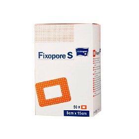 купить Повязка Matopat Fixopore S с впитывающей прокладкой 15х8 см, 50 штук