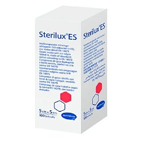 купить Салфетки нестерильные Sterilux ES 5 х 5 см 8 слоев 21 нить 100 шт