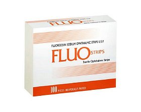 купить Тест-полоски офтальмологические FluoStrips 100 шт