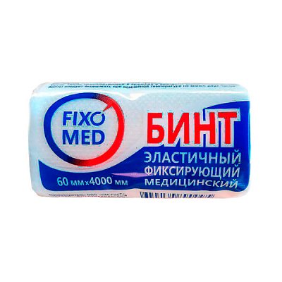 купить Бинт фиксирующий эластичный Fixomed 6 см х 4 м 20 шт