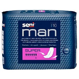 купить Урологические вкладыши для мужчин Seni Man Super 10 шт