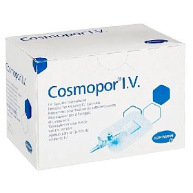 купить Повязка для фиксации канюль Cosmopor I.V. прозрачная стерильная 6 x 5 см 100 шт