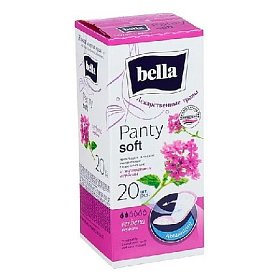 купить Прокладки женские гигиенические ежедневные Bella Panty Soft verbena 20 шт