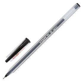 купить Ручка шариковая масляная STAFF OBP-317 черная 0,6 мм линия 0,3 мм