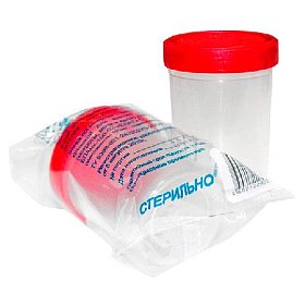 купить Контейнер полимерный для биопроб PLASTI LAB одноразовый стерильный 100 мл