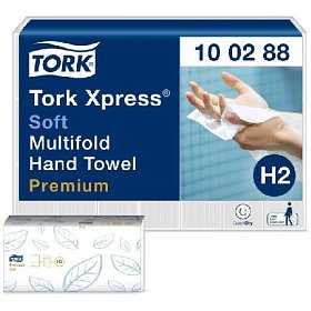 купить Полотенца листовые Tork Premium 2 слоя, 21 шт х 110л