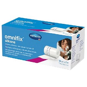 купить Пластырь фиксирующий Omnifix Silicone нетканый в рулоне 10 см х 2 м