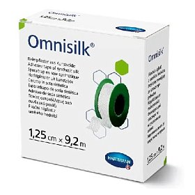купить Пластырь фиксирующий Omnisilk нестерильный гипоаллергенный 9,2 м х 1,25 см
