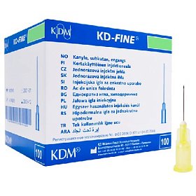купить Игла KD-Fine инъекционная, стерильная 30G (0,30х12 мм) 100 шт
