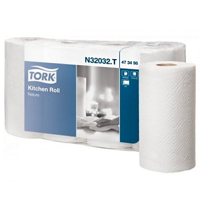 купить Бумажные кухонные полотенца Tork, 4 рулона