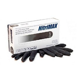 купить Перчатки Archdale NitriMAX нитриловые смотровые черные размер S 50 пар