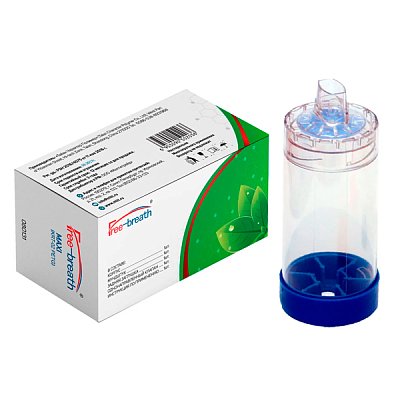 купить Спейсер для ингаляций взрослый Free-breath Maxi