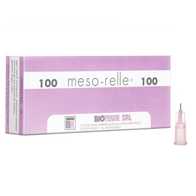 купить Игла для мезотерапии Meso-relle 32G 0.23x4 мм 100 шт/уп