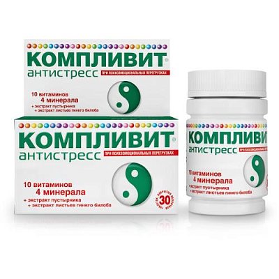 купить Компливит Антистресс таб. п/о №30 (БАД)