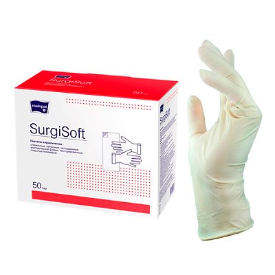 купить Перчатки Matopat SurgiSoft латексные неопудренные размер 6 стерильные №50