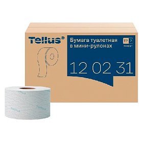 купить Туалетная бумага Tellus Advanced 120231 T2 в мини-рулонах 12 шт