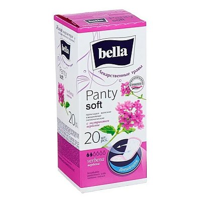 купить Прокладки женские гигиенические ежедневные Bella Panty Soft verbena 20 шт