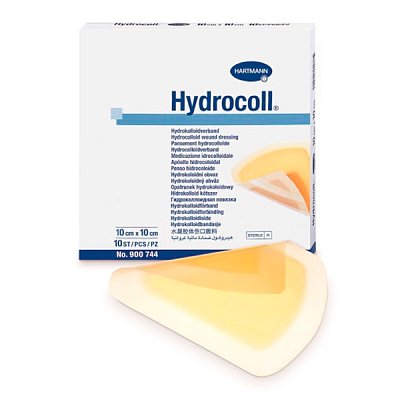 купить Повязки гидроколлоидные Hydrocoll thin 10х10 см 10 шт