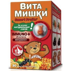 купить Витамишки Иммуно+облепиха жев. паст. 2,5г №30