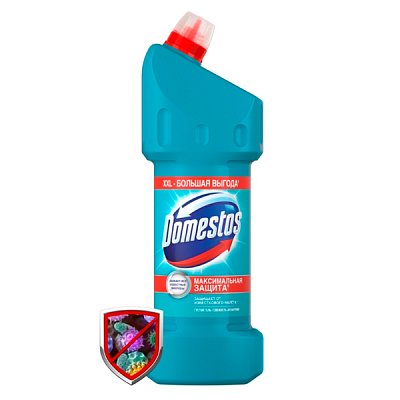 купить Средство для сантехники Domestos XXL Свежесть Атлантики универсальное 1.5 л