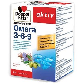 купить Доппельгерц Актив Омега 3-6-9 капс. №60