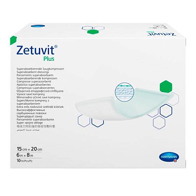 купить Повязка суперабсорбирующая Zetuvit Plus самоклеющаяся 15 х 20 см 10 шт