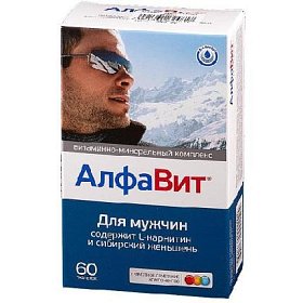 купить АлфаВит Для Мужчин таб. п/о №60