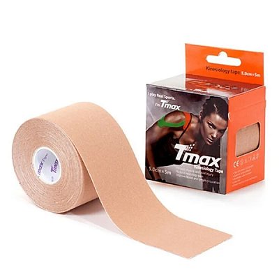 купить Тейп спортивный Tmax Extra Sticky бежевый 5 см х 5 м