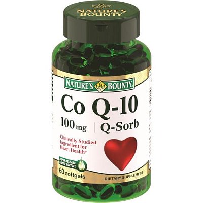 купить NATURES BOUNTY КОЭНЗИМ Q-10 КАПС. 100МГ №60
