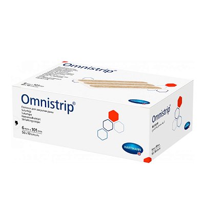 купить Полоски для стягивания краев раны Omnistrip 6 х 101 мм 500 шт