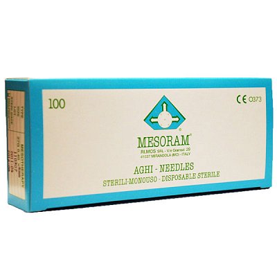 купить Иглы для мезотерапии Mesoram 27G 0,4х12 100 шт