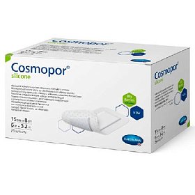 купить Повязка впитывающая из силикона Cosmopor silicone 15 х 8 см 25 шт