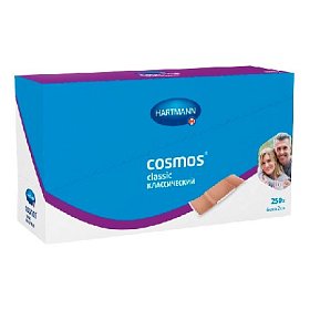 купить Пластырь Cosmos classic нестерильный 2х6 см 250 шт