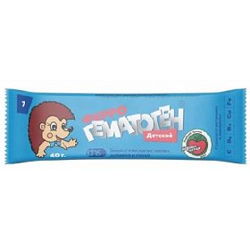 купить Феррогематоген Детский паст. жев. 40г