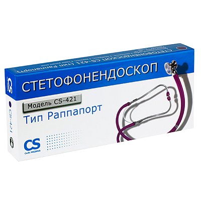 купить Стетофонендоскоп CS Medica CS-421 фиолетовый