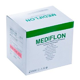 купить Катетер внутривенный INEKTA Mediflon с инжекторным клапаном и фиксаторами 20G 100 шт