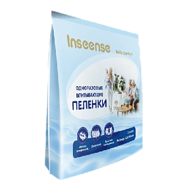 купить Пеленки одноразовые Inseense Daily Comfort 60х90 см 5 шт