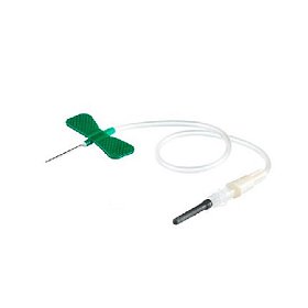 купить Игла-бабочка с луэр-адаптером Greiner Bio-One 21Gх3/4" 19 см зеленая 50 шт