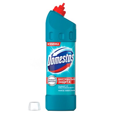 купить Чистящее средство для унитаза Domestos Свежесть Атлантики 1 л