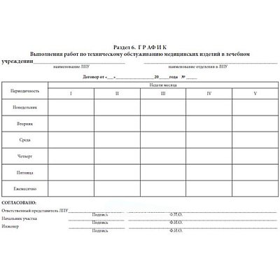 купить Журнал технического обслуживания медицинской техники