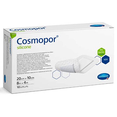 купить Повязка впитывающая из силикона Cosmopor silicone 20 х 10 см 10 шт