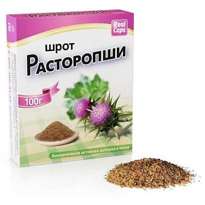 купить Расторопши шрот пак. 100г