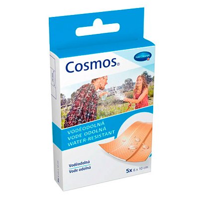 купить Пластыри водоотталкивающие Cosmos Water-Resistant 6 х 10 см 5 шт