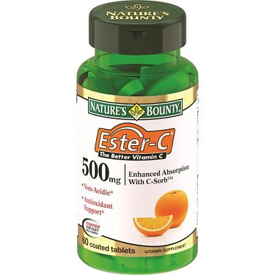 купить NATURES BOUNTY ЭСТЕР-С ТАБ. 500МГ №60
