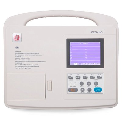 купить Электрокардиограф CAREWELL ECG-1101G 1-канальный без поверки