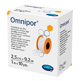 купить Пластырь Omnipor из нетканого материала 2,5 см х 9,2 м