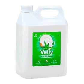 купить Средство для мытья посуды Velly Sensitive алоэ вера 5,2 кг