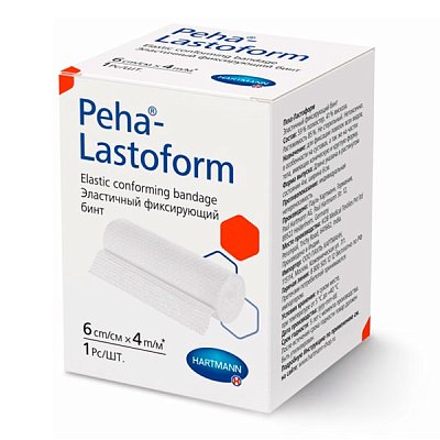 купить Бинт эластичный фиксирующий Peha-Lastoform 6 cм x 4 м